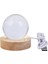 Kristal Top Gece Lambası Tabanı ile LED Masa Lambası Işıklı Yıldız Galaxy USB Güç Sıcak Gece Lambası Bulutsusu Çocuk Için (Yurt Dışından) 1