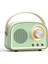 Retro Mini Bluetooth Hoparlör Klasik Müzik Çalar Ses Stereo Subwoofer Taşınabilir Dekorasyon Hoparlörler Ev D (Yurt Dışından) 1