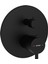Root Round A4325836 Ankastre termostatik Banyo Bataryası, Mat Siyah 1
