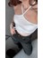 Çapraz Askılı Ribanalı Crop Bluz 1