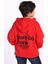 Erkek Çocuk Kapüşonlu Kanguru Cepli Baskılı Sweatshirt 1