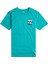 Unisex Çocuk Tişört Stamp Ss Deniz Yeşili 1