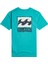 Unisex Çocuk Tişört Stamp Ss Deniz Yeşili 2