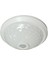 Luce Sensörlü Tavan Armatürü - 2 x E27 Duy - Beyaz Kasa - Pc Gövde - E2002-PT 1