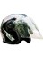 Çift Aynalı Elektrikli Motolet Kask Erkek Ve Kadın Evrensel Akü Araba Yarım Kask Güneş Koruyucu Kask Güneşlik Ilkbahar, Yaz, Sonbahar Ve Kış 57-60Cm (Yurt Dışından) 1