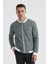 Siyah Slim Fit Pamuklu Kolej Mevsimlik Mont 1