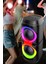 Çift Hoparlörlü Bluetooth 5.0 Bağlantılı Güçlü Ses Uzun Süre Şarj Süresi Kaliteli Ses Rgb Ledli 5