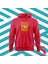 Sweatshirt Madrid Wallpaper Hoodie Kırmızı 1