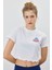 Kadın Hawaii Baskılı Kısa Kollu T-Shirt 2