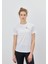 Kadın Chopstick Baskılı Beyaz T-Shirt 3