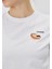 Kadın Noodle Baskılı Beyaz T-Shirt 4