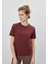 Kadın Çikolata Renk Basic T-Shirt 2