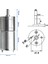 24V 1000RPM JGA25-370 Redüktörlü Dc Motor Metal Dişli Yüksek Tork Kuvvet 25MM 7