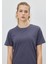 Kadın Marin Renk Basic T-Shirt 5
