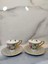 Vanilla New Bone China kahve Fincanı 2 Kişilik Açık Gri 2