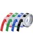Dymo Organizer Xpress Için 4pk 3D Kabartmalı Bant Etiketi Mavi Kırmızı Yeşil Siyah 9mm (Yurt Dışından) 1