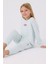 Kız Çocuk Su Yeşili Pijama Takım 50299774-VR048 3