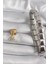 316L Çelik Gold Renk Sallantı Zirkon Taşlı Fil Model Nomination Charm 2