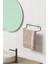 Yapışkanlı Havluluk Siyah Havlu Askısı Metal Havlu Tutacağı Banyo Mutfak Havluluğu Minimal Tasarım 1