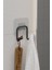 Yapışkanlı 2 Adet Çift Kancalı Banyo Mutfak Askısı Metal Askılık Duvar Askı Organizer 3