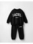 Çocuk Laciel Paris Siyah Unisex Altüst Eşofman Takım 1
