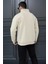 Dik Yaka Yarım Fermuarlı Üç Iplik Şardonlu Erkek Sweatshirt 2