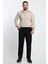 Pileli Klasik Baggy Erkek Kumaş Pantolon P-00008815 1