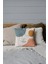 4'lü Set Minimalist Çift Yüz Çizim Desenli Dijital Baskı Rachel Kumaş 45 x 45 Kırlent Kılıfı 1