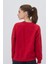 Kadın Kırmızı Basic Şardonsuz Sweatshirt 3