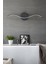 Wave Modern Tasarım Siyah Renk Gün Işığı Ledli Banyo - Mutfak - Salon LED Duvar Aplik 3