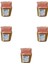 Muffin Kare Kağıt Kırmızı Puantiyeli Altın Kek Kalıbı - 25 Adetlik 5 Paket 1