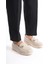 Kadın Önü Zincir Detaylı Comfort Taban Loafer Günlük Ayakkabı 3