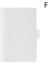 Beyaz A6 Pu Deri Defter Bağlayıcı Bütçe Planlayıcı Organizatör Bağlayıcı Halka 6 Kapak Q4X8 (Yurt Dışından) 1