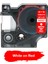 45027 Beyaz Üzerine Kırmızı Stil 12 mm Dymo D1 Etiket Makinesi ile Uyumlu Bant mm - Türkçe (Yurt Dışından) 1