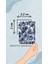 Uv Baskılı Blue Vintage Çiçek Temalı Pul Sticker Planner Ajanda Bullet Journal Için Uygundur 2