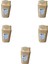Muffin Kare Kağıt Kraft Sarı Kek Kalıbı - 50 Adetlik 5 Paket 1