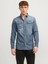 JJESHERIDAN SHIRT L/S NOO Mavi Erkek Gömlek 6