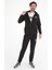 Clean Sweat Suit Erkek Siyah Günlük Stil Eşofman Takım 58584001 1