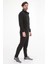 Clean Sweat Suit Erkek Siyah Günlük Stil Eşofman Takım 58584001 2
