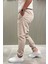 Bel Ve Paça Lastikli Bağcıklı Erkek Jogger Pantolon P-00013776 1
