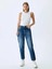 Maggıe X MAEKO Yüksek Bel Mom Jean Pantolon 10095157015401 1