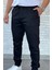 Bel Ve Paça Lastikli Bağcıklı Erkek Jogger Pantolon P-00013776 3
