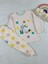 Puantiye Desen Pudra Kız Çocuk Pijama Takım 1