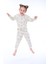 Yeşil Çiçekli Çocuk Pijama Takımı 4