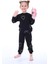 Kalp Desenli Çocuk Pijama Takımı 2