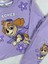Paw Patrol Lila Kız Çocuk Pijama Takım 2