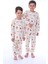 Safari Hayvan Desenli Çocuk Pijama Takımı 4