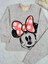 Minykids Minnie Mouse Desen Krem Kız Çocuk Pijama Takım 2