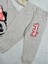 Minykids Minnie Mouse Desen Krem Kız Çocuk Pijama Takım 3