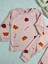 Çilek Desen Pembe Kız Çocuk Pijama Takım 2